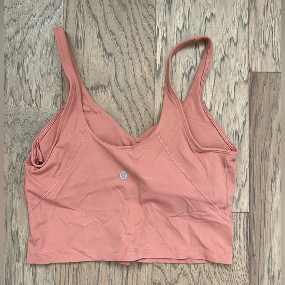 Lululemon align tank top - size 8 - color: peachy salmon - Picture 2 of 2